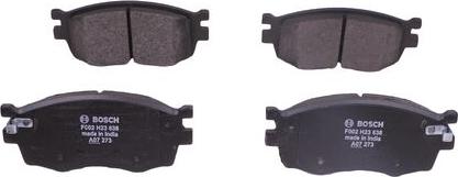 BOSCH F 002 H23 638 - Brake Pad Set, disc brake autospares.lv