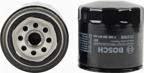 BOSCH F 00E 369 841 - Oil Filter autospares.lv