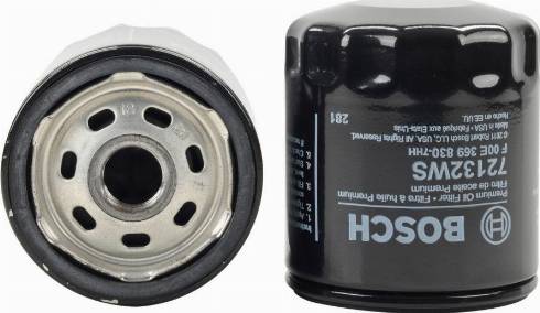BOSCH F 00E 369 830 - Oil Filter autospares.lv