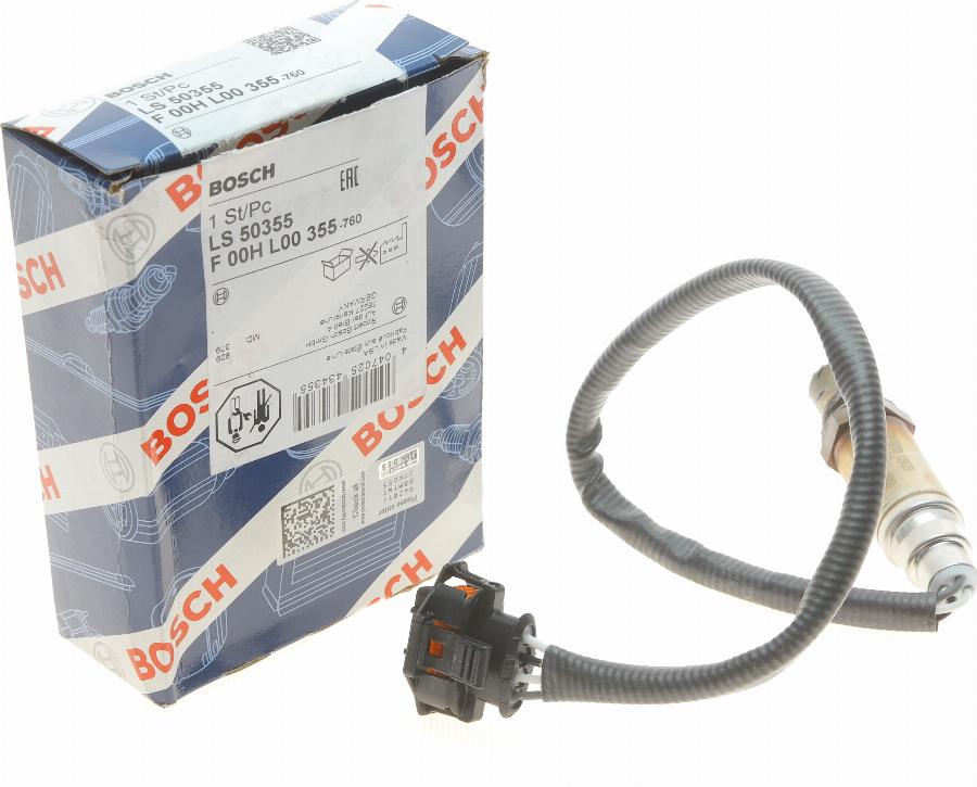 BOSCH F 00H L00 355 - Lambda Sensor autospares.lv