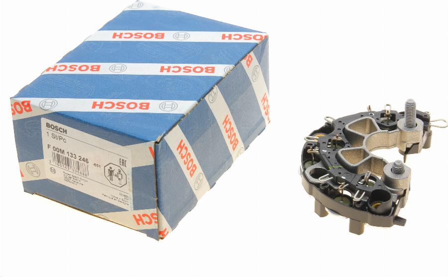 BOSCH F 00M 133 246 - Rectifier, alternator autospares.lv