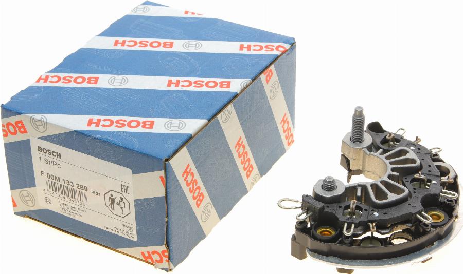 BOSCH F 00M 133 289 - Rectifier, alternator autospares.lv