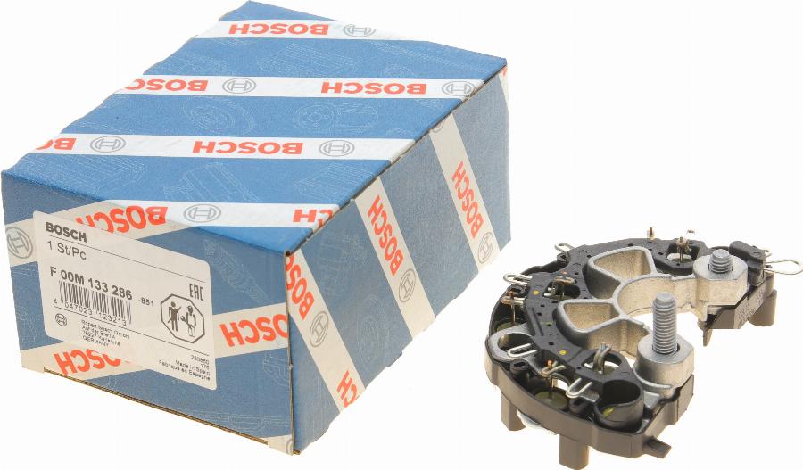 BOSCH F 00M 133 286 - Rectifier, alternator autospares.lv