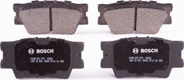 BOSCH F 03B 075 970 - Brake Pad Set, disc brake autospares.lv