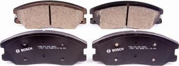 BOSCH F 03B 076 490 - Brake Pad Set, disc brake autospares.lv