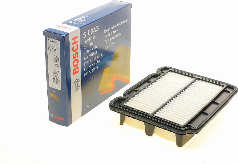 BOSCH F 026 400 043 - Air Filter, engine autospares.lv