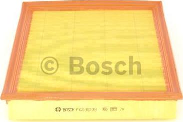 BOSCH F 026 400 004 - Air Filter, engine autospares.lv