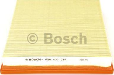 BOSCH F 026 400 014 - Air Filter, engine autospares.lv