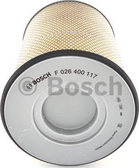 BOSCH F 026 400 117 - Air Filter, engine autospares.lv