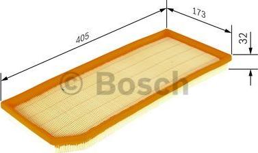 BOSCH F 026 400 178 - Air Filter, engine autospares.lv