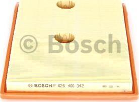 BOSCH F 026 400 342 - Air Filter, engine autospares.lv