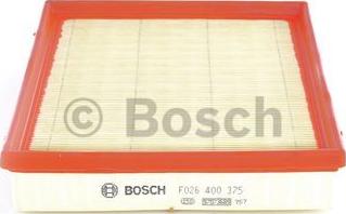 BOSCH F 026 400 375 - Air Filter, engine autospares.lv