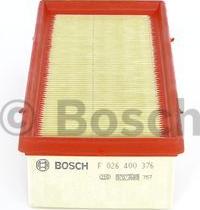 BOSCH F 026 400 376 - Air Filter, engine autospares.lv