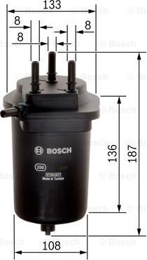 BOSCH F 026 402 090 - Fuel filter autospares.lv
