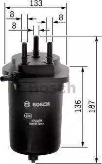 BOSCH F 026 402 098 - Fuel filter autospares.lv