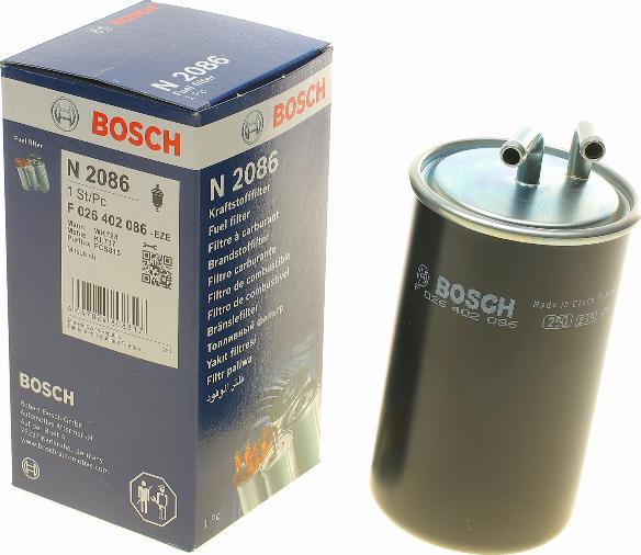 BOSCH F 026 402 086 - Fuel filter autospares.lv