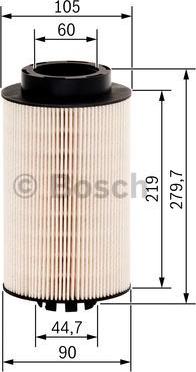 BOSCH F 026 402 032 - Fuel filter autospares.lv