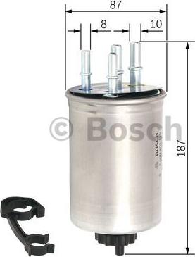 BOSCH F 026 402 113 - Fuel filter autospares.lv