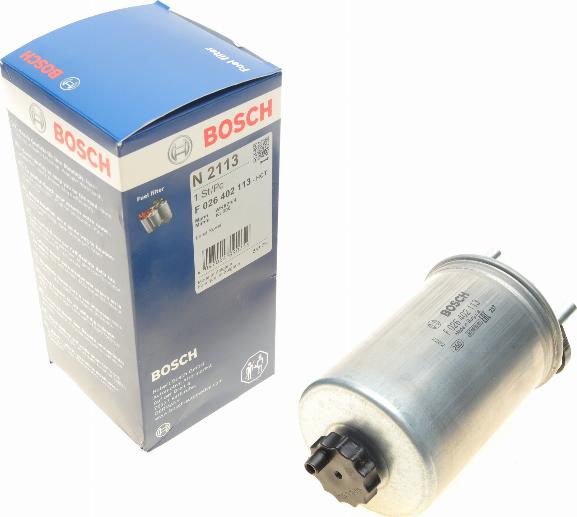 BOSCH F 026 402 113 - Fuel filter autospares.lv