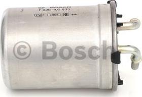 BOSCH F 026 402 835 - Fuel filter autospares.lv