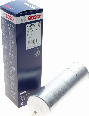 BOSCH F 026 402 220 - Fuel filter autospares.lv