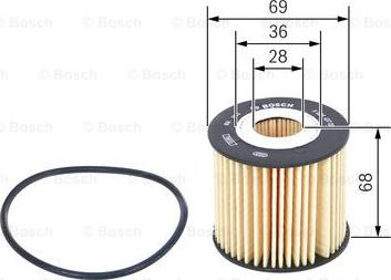 BOSCH F 026 407 093 - Oil Filter autospares.lv