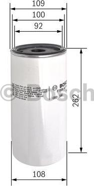 BOSCH F 026 407 043 - Oil Filter autospares.lv