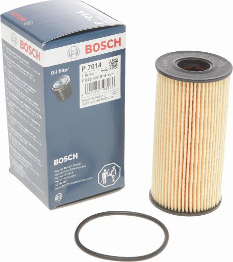 BOSCH F 026 407 014 - Oil Filter autospares.lv