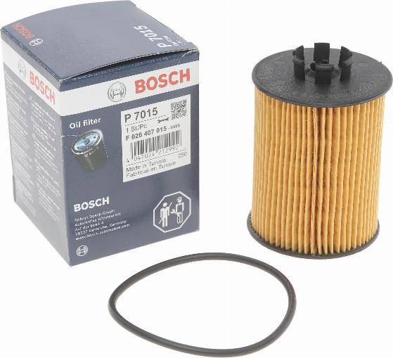 BOSCH F 026 407 015 - Oil Filter autospares.lv