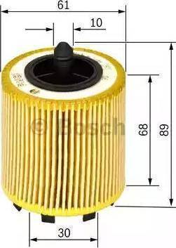 Mann-Filter HU 69/1 - Oil Filter autospares.lv