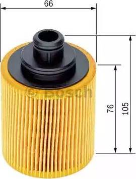 BOSCH F 026 407 087 - Oil Filter autospares.lv