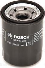 BOSCH F 026 407 025 - Oil Filter autospares.lv