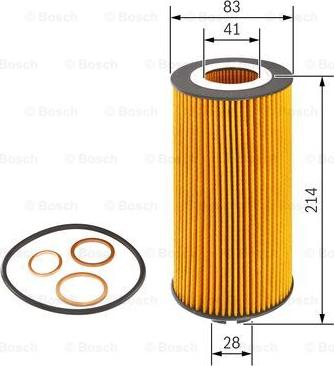 BOSCH F 026 407 026 - Oil Filter autospares.lv