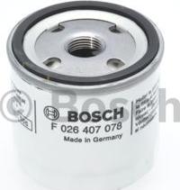 BOSCH F 026 407 078 - Oil Filter autospares.lv