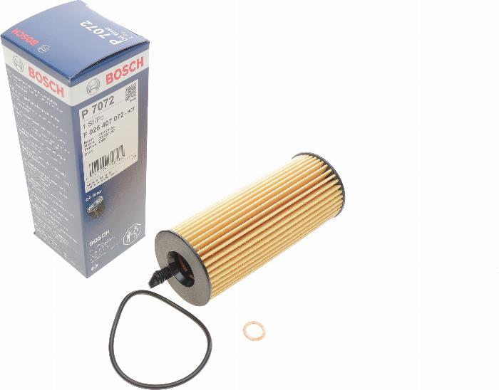 BOSCH F 026 407 072 - Oil Filter autospares.lv