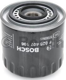 BOSCH F 026 407 106 - Oil Filter autospares.lv