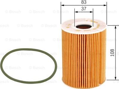 BOSCH F 026 407 102 - Oil Filter autospares.lv