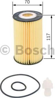 BOSCH F 026 407 107 - Oil Filter autospares.lv