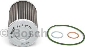 BOSCH F 026 407 118 - Hydraulic Filter, automatic transmission autospares.lv