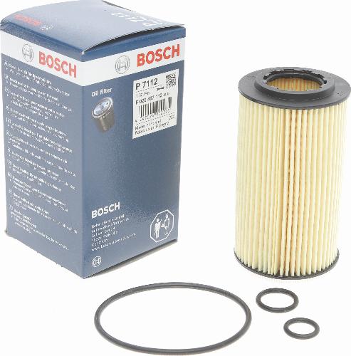 BOSCH F 026 407 112 - Oil Filter autospares.lv