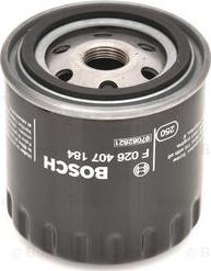BOSCH F 026 407 184 - Oil Filter autospares.lv