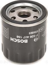 BOSCH F 026 407 188 - Oil Filter autospares.lv