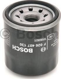 BOSCH F 026 407 130 - Oil Filter autospares.lv