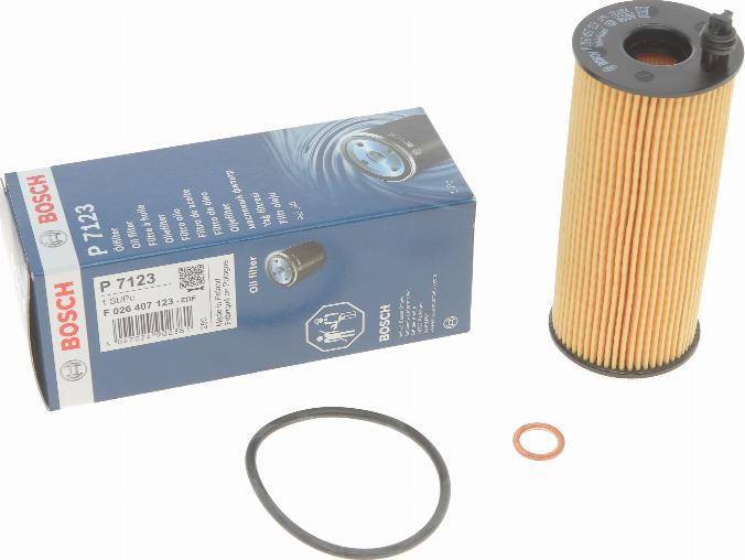 BOSCH F 026 407 123 - Oil Filter autospares.lv