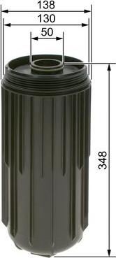 BOSCH F 026 407 241 - Oil Filter autospares.lv