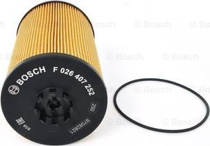 BOSCH F 026 407 252 - Oil Filter autospares.lv
