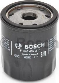 BOSCH F 026 407 213 - Oil Filter autospares.lv