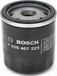 BOSCH F 026 407 221 - Oil Filter autospares.lv