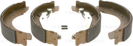 BOSCH F 026 004 552 - Brake Shoe Set autospares.lv