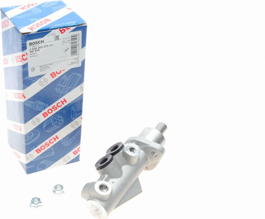 BOSCH F 026 003 372 - Brake Master Cylinder autospares.lv